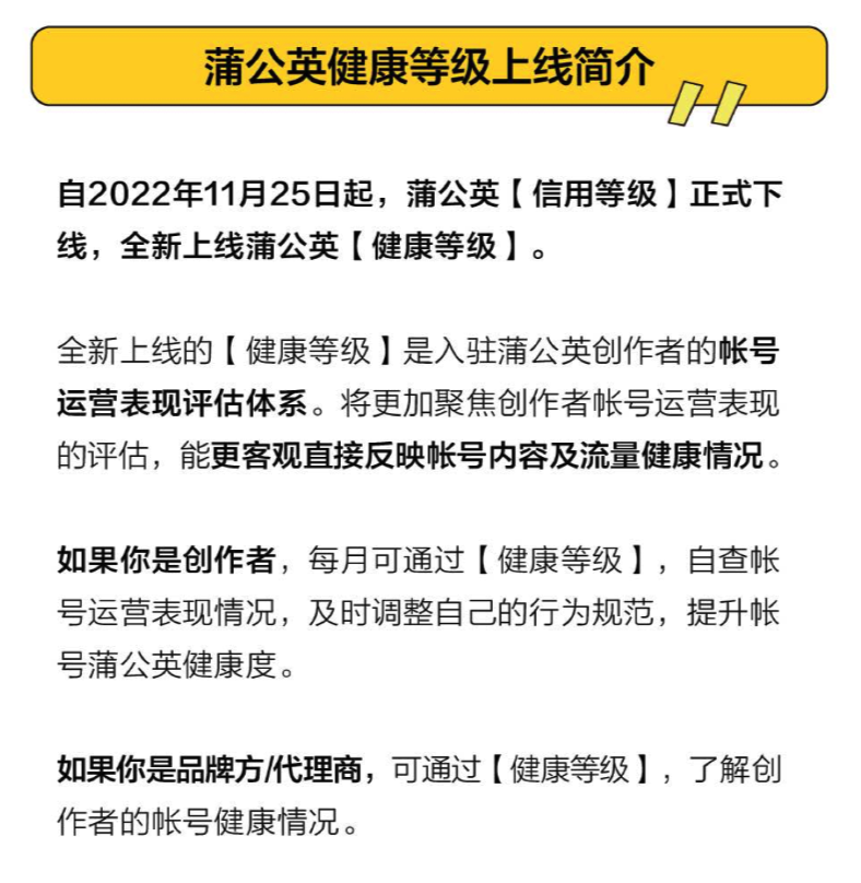 小红书博主健康等级上线，多个维度运营小红书