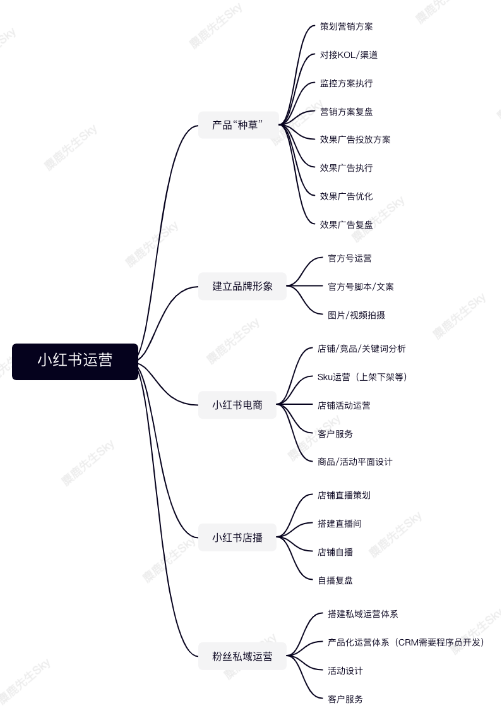 企业的小红书运营团队组织架构如何设计